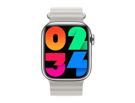 Smartwatch Fpsp Hw9 Pro Max Nfc con Puerto Desbloqueo 49mm Bluetooth 2.02 con Carga 3 Pulseras Incluidas