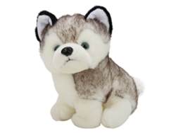 20du26 Peluche de Husky adorable de 23 cm, juguete para niños, regalo, decoración, juguete de animales