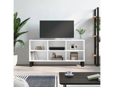 Mueble De Tv VIDAXL Blanco Madera contrachapada (103,5x30x50 cm )
