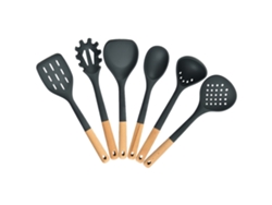 JEIIBRZUI Utensílios de Cozinha de Silicone Conjunto Variado