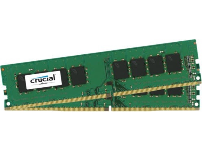 Memoria RAM DDR4 CRUCIAL CT2K8G4DFS824A (2 x 8 GB - 2400 MHz - CL 17)