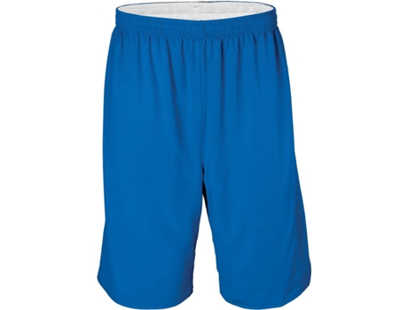Pantalones Cortos para Unisex PROACT Reversible Baloncesto Azul (XXL)