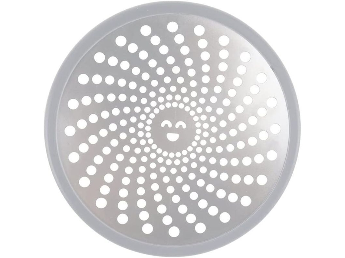 Capturador De Pelo De Drenaje De Acero Inoxidable 11.3cm Para Baño Cocina Tubería Anti-atascos Plata
