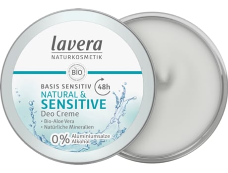 Desodorante Crema 48H Basis Sensitiv 50 Ml LAVERA