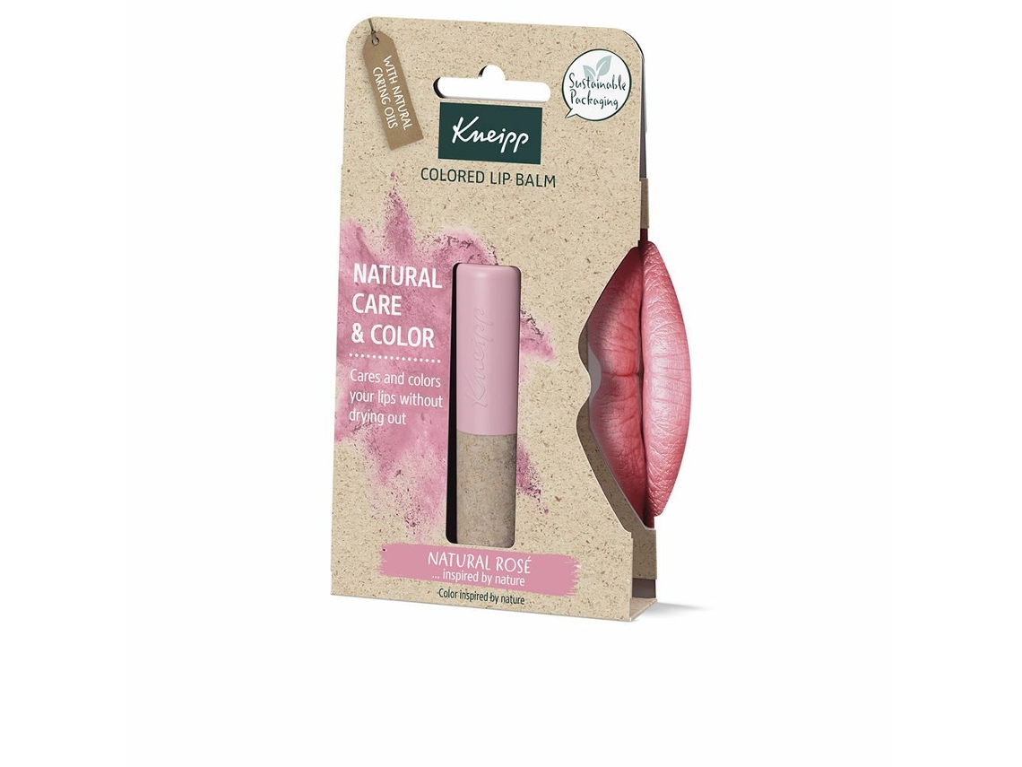 Bálsamo Labial KNEIPP Color Natural Rosé (3,5 g)