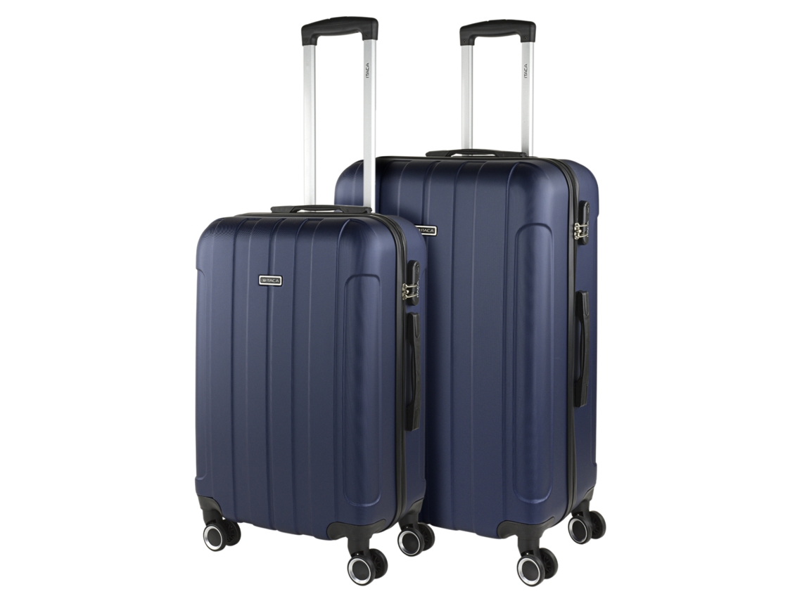Juego De Maletas Rígidas Abs ITACA Havel marino (48X73x28 Cm - 91L)