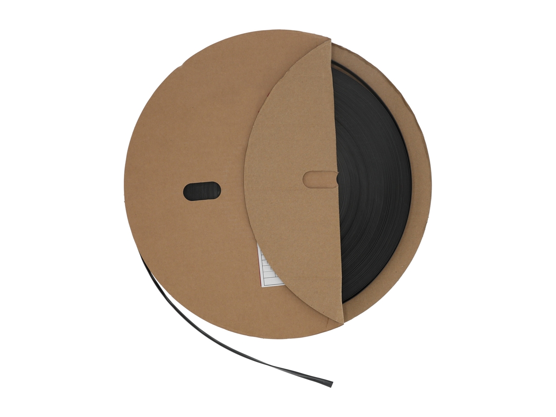 Yncm2026-manguito Termorretráctil De Pared Simple 100m Diámetro 12 Negro Aislante Impermeable Antifugas