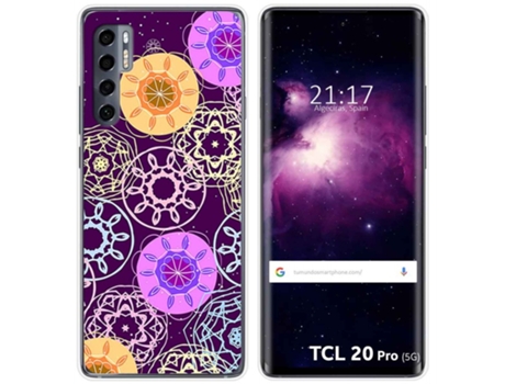 Carcasa TCL 20 Pro 5G TUMUNDOSMARTPHONE Dibujos Multicolor