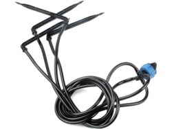 Adaptador De Conexión Tubería Kit Inicio Riego Por Goteo Negro