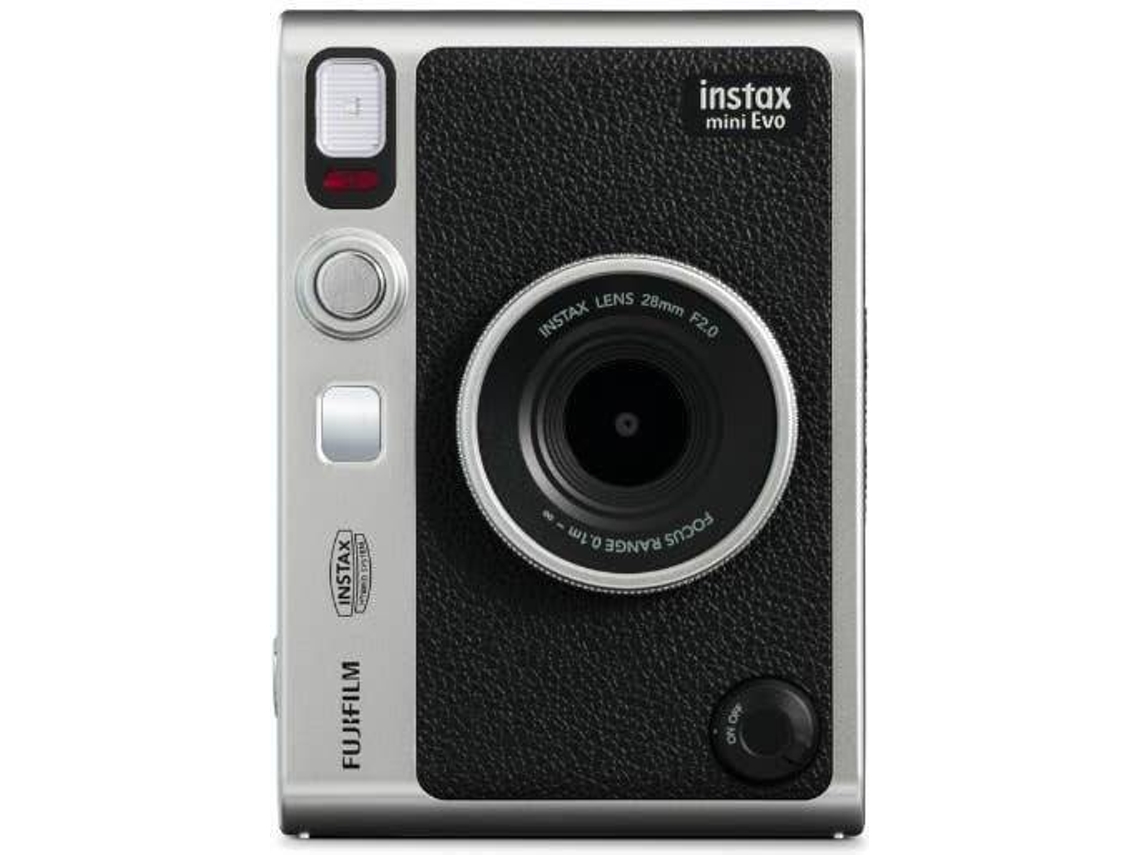 Cámara Instantánea  FUJIFILM Instax Mini Evo (Negro - Obturación: 1/4 - 1/8000 s - Li-Ion - 62x46 mm)