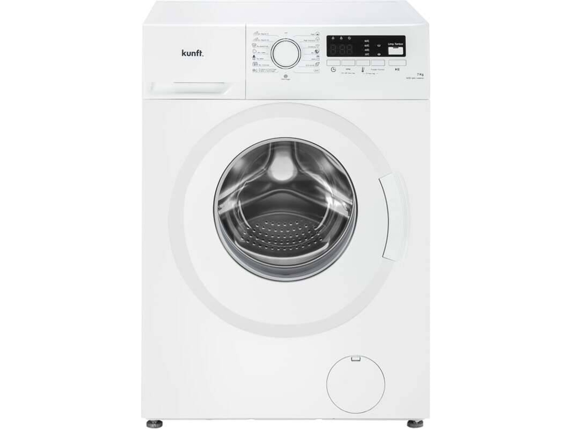 Lavadora KUNFT KWM5316 (7 kg - 1400 rpm - Blanco)
