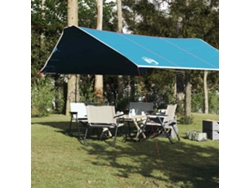 Lona De Camping Impermeable Azul 420x440 Cm