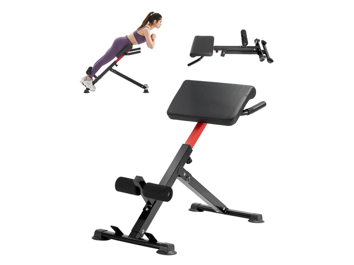 Set de Silla Romana y Máquina de Entrenamiento de Hiperextensión Disponible Hasta 113kg Tekmaquinas