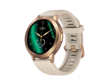 Smartwatch Zeblaze Btalk 2 Esfera Dorada 33Mm Correa Caucho Smartwatch ROGBID