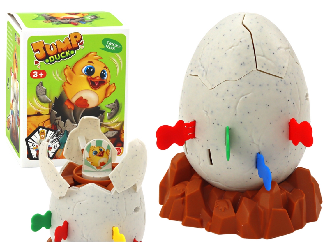 Juego interactivo de palitos de huevo de pollo emergentes B.active