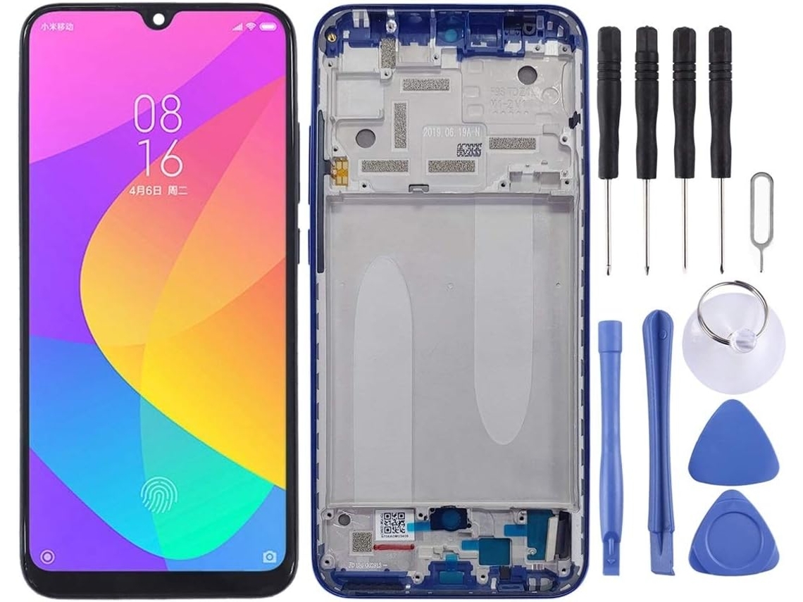 Pantalla LCD de repuesto con digitalizador completo y conjunto de marco, compatible con