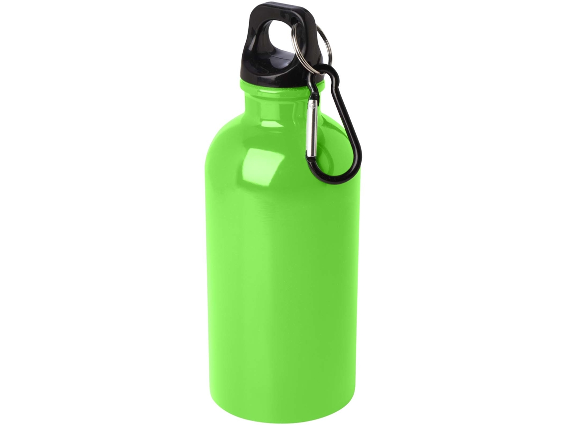 Bidón De 400 Ml De Acero Inoxidable Con Certificado Rcs Con Mosquetón "oregon"