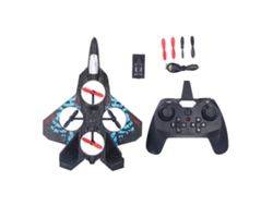 Kit De Control Remoto Para Planeador Rc, Avión Dron F22 Modelo De Ala Fija De Juguete, Espuma Epp Azul