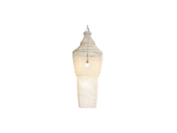 Lampara Techo Conchas Hecho A Mano 54x54x130cm