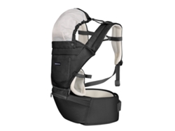 Portabebés 3 en 1 Chloe Mesh Negro Kikkaboo
