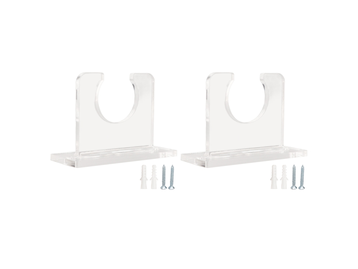 Soporte Para Bates De Béisbol, 2 Unidades, Acrílico Resistente Para Exhibición Vertical, Colgador De Pared.