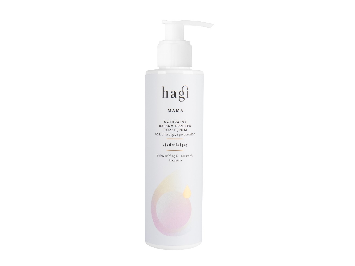 Hagi Mama Bálsamo Natural Antiestrías Para Mujeres Desde El Primer Día De Embarazo Y Postparto, 200 Ml