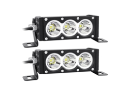 Barra de luces LED, 300 W de potencia, clasificación de impermeabilidad IP68, 2 x 6 pulgadas, 30 W, blanco OEM