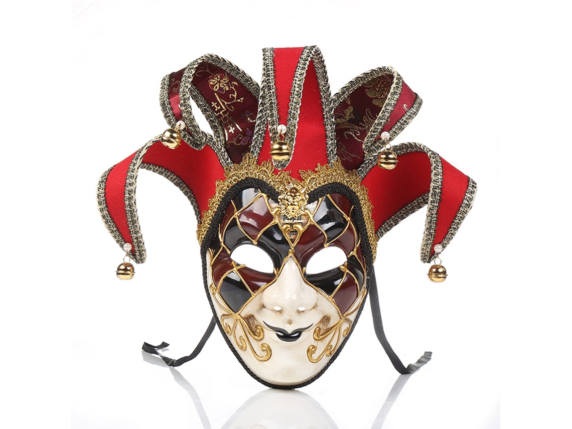 2026 Máscara De Cara Completa De Venecia Para Fiesta, Carnaval, Halloween Y Navidad - Máscara De Mascara
