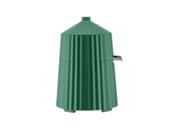 Exprimidor de frutas eléctrico de resina termoplástica, color verde, enchufe europeo, 80 W, Alessi Mdl07 Gr