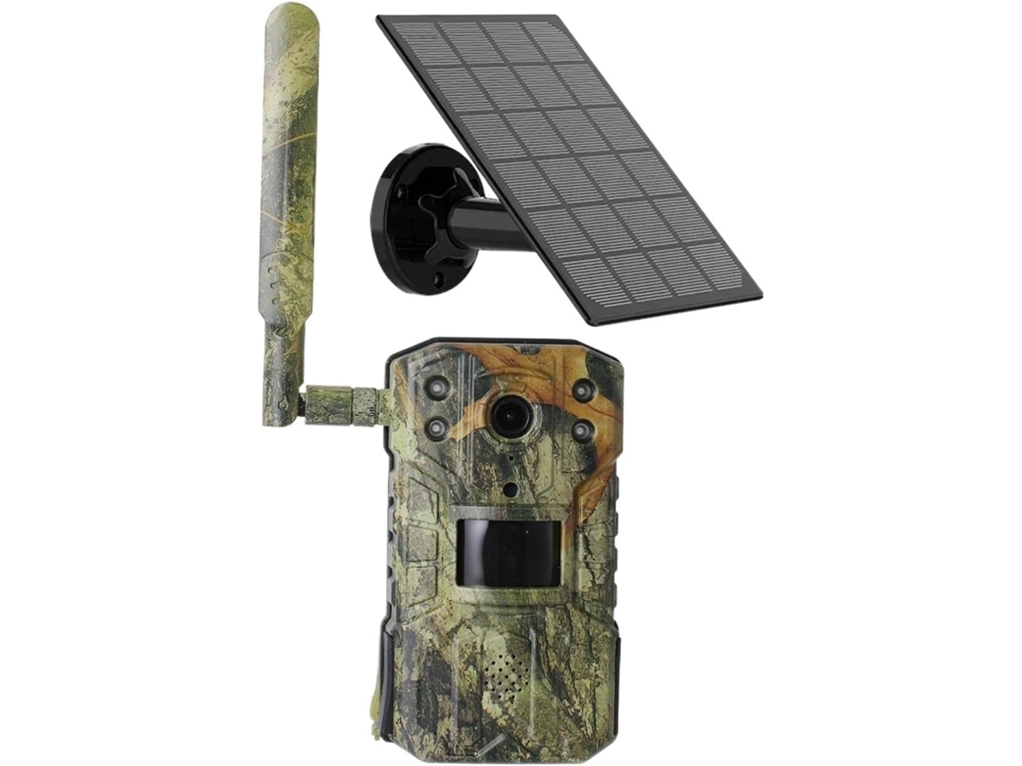 Caméra Faune Sauvage De Détection Mouvement Etanche Suivi Chasse Solaire Con Vision Nocturne Fiable
