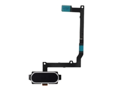 Conector De Botón De Cable Flexible De Huella Digital Para Samsung A7 2016 A710 A710f Negro