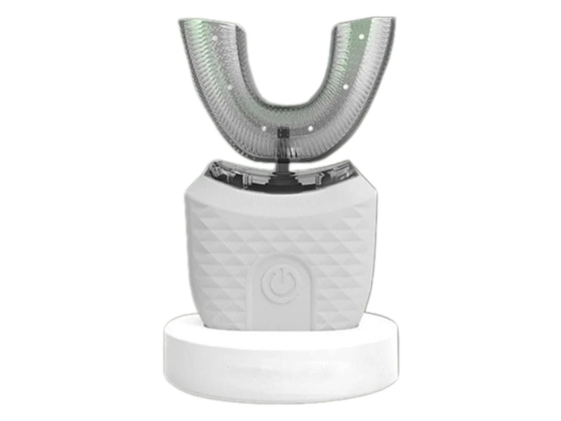Escova De Dentes Elétrica Automática Em Formato De U Para Adultos, À Prova D'água, Com Cerdas De Silicone Macias E Suaves, Para Homens E Mulheres.