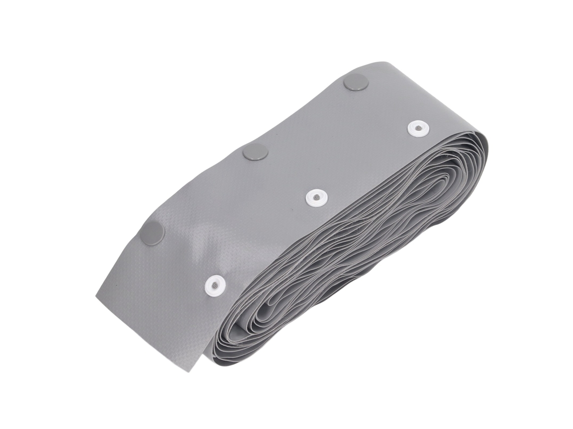 2026velora-manga Protectora De Cable Retardante Al Fuego Pvc Con Botón Tubo De Envoltura Para Cable 10m