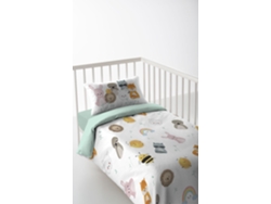FUNDA NORDICA REVERSIBLE INFANTIL CUNA 80 EXTRA SUAVE FABRICADO EN ESPAÑA MERMAID KAWANIMALS COOL KIDS KWANIMALS BY COOL KIDS