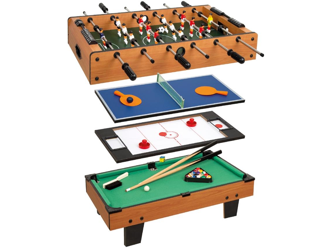Mesa multijuegos CB GAMES sobremesa 81x43x27 cm 4 en 1