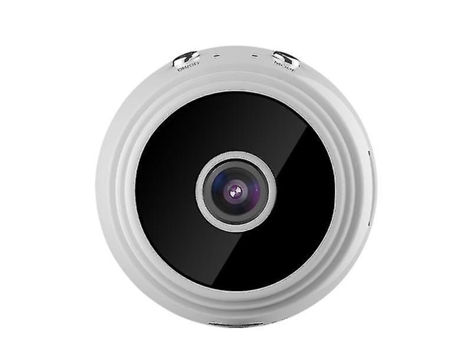 HD 1080P Mini cámara inalámbrica oculta Wi-Fi visión nocturna blanco BISBISOUS