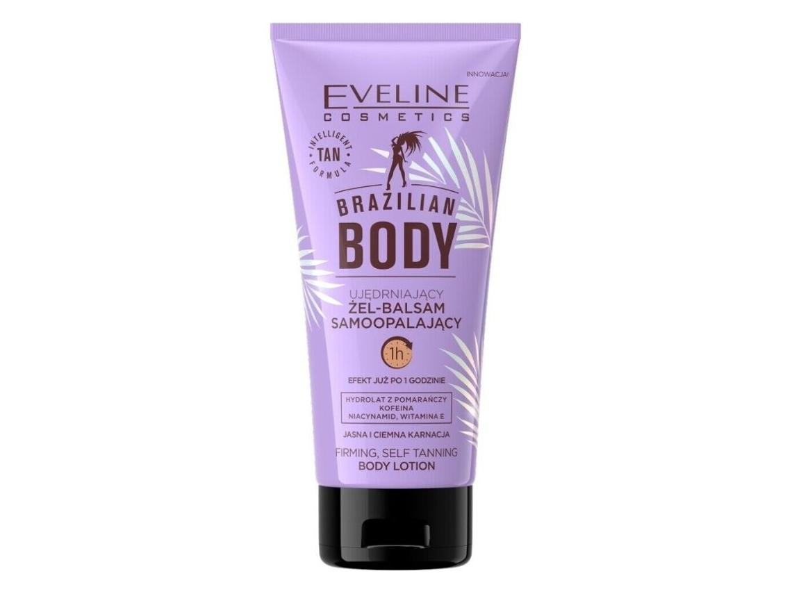 Gel autobronceador reafirmante corporal brasileño