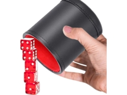 Set de Dados profesional con taza de cuero insonorizada (Idade Mínima Recomendada: 1 ano)