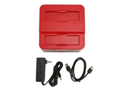 Base Docking Estación Externa Sata Usb3.0 Para Discos Duros 2.5/3.5 Pulgadas Bahías Dual Clone Offline Us Plug