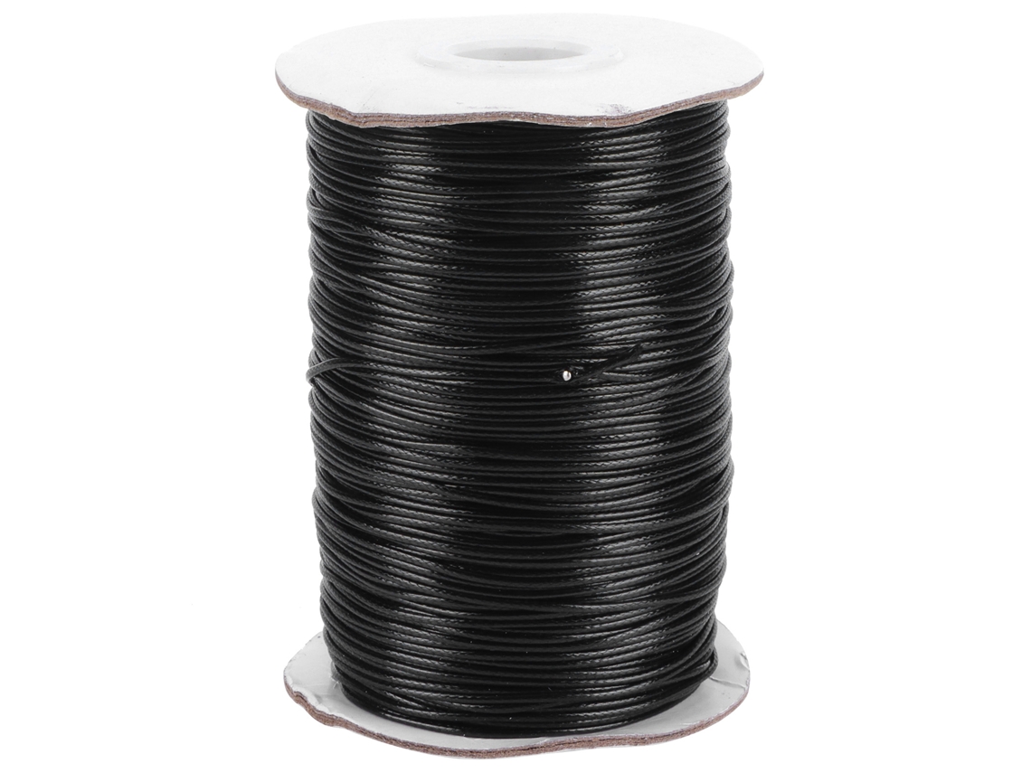 Cordón Encerado De 1 Mm X 160 M, Poliéster Impermeable Para Manualidades, Costura Y Decoración Del Hogar.