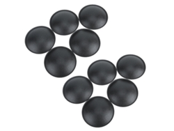 10 unidades de cubiertas para altavoces con forma de pulpo para altavoces de pantalla de 75 mm: una decoración hermosa y elegante.