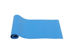 Alfombrilla de goma antideslizante azul para escaleras de piscina