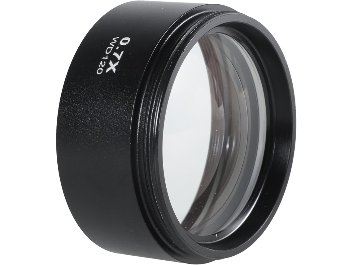 Lente Barlow de vidrio para microscopio estereoscópico trinocular, objetivo 0.5/0.7. SFUSHOS