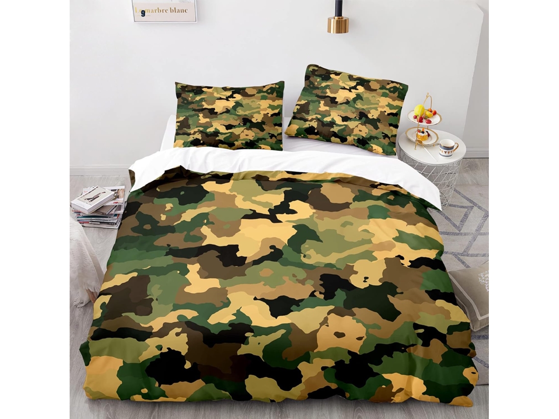 Funda nórdica y funda de almohada de microfibra Ghillie 135x200 cm