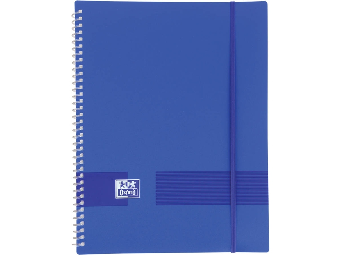 Portafolio OXFORD 673827 (Azul - Plástico - 21 x 29,7 cm)