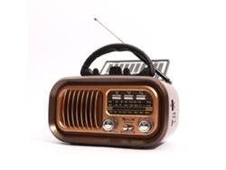 Radio portátil BT628 Marrón Hentenhome