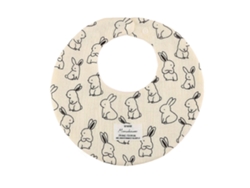 Babero práctico para alimentación de bebés con 4 capas de gasa, babero de dibujos animados, toalla de saliva, tela transpirable para recién nacidos.