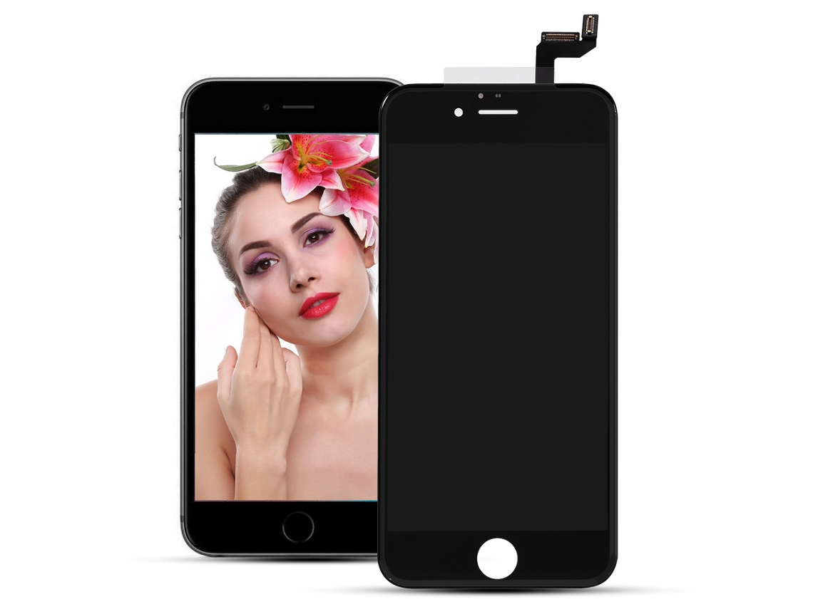Iphone 6s Pantalla Lcd Con Digitador De Pantalla Táctil Ensamblaje Completo De Reemplazo (negro)