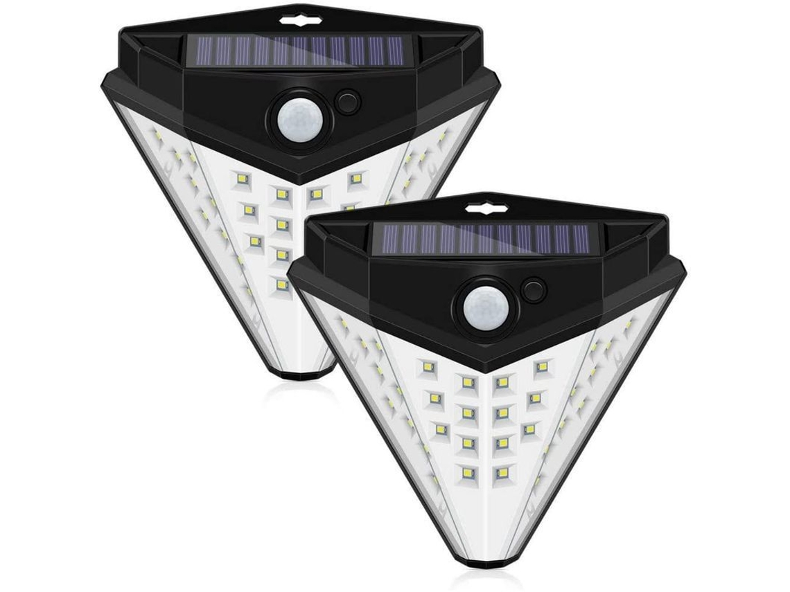 Lámpara Solar Con Sensor De Movimiento, 32 Led, Resistente Al Agua, Para Exteriores Y Jardín.