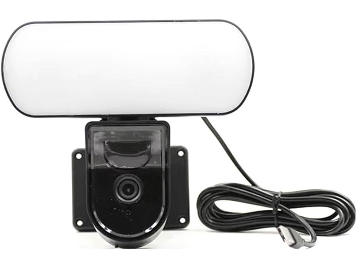 Cámara De Seguridad Exterior Tuya Wifi Para Jardín, Montaje En Pared, Ip65, Sensor Pir.